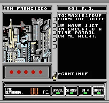 Where in Time Is Carmen Sandiego (USA) screen shot game playing